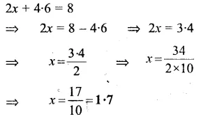 Selina Concise Mathematics Class 6 ICSE Solutions Chapter 22 Simple (Linear) Equations Ex 22C 32