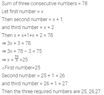 Selina Concise Mathematics Class 6 ICSE Solutions Chapter 22 Simple (Linear) Equations Ex 22D 64