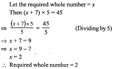 Selina Concise Mathematics Class 6 ICSE Solutions Chapter 22 Simple (Linear) Equations Rev Ex 104