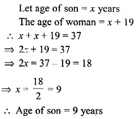 Selina Concise Mathematics Class 6 ICSE Solutions Chapter 22 Simple (Linear) Equations Rev Ex 106