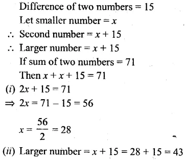 Selina Concise Mathematics Class 6 ICSE Solutions Chapter 22 Simple (Linear) Equations Rev Ex 108