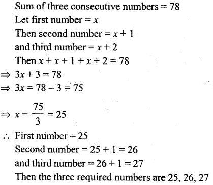 Selina Concise Mathematics Class 6 ICSE Solutions Chapter 22 Simple (Linear) Equations Rev Ex 110