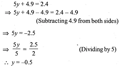 Selina Concise Mathematics Class 6 ICSE Solutions Chapter 22 Simple (Linear) Equations Rev Ex 76
