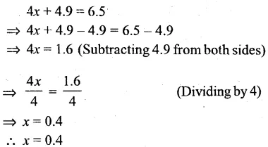 Selina Concise Mathematics Class 6 ICSE Solutions Chapter 22 Simple (Linear) Equations Rev Ex 84