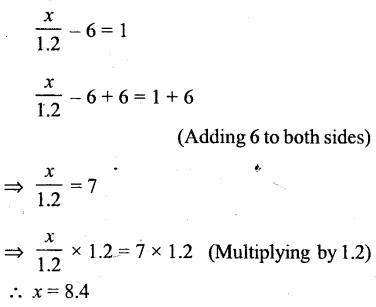 Selina Concise Mathematics Class 6 ICSE Solutions Chapter 22 Simple (Linear) Equations Rev Ex 87