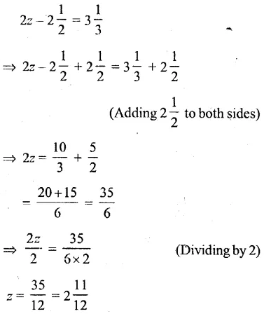 Selina Concise Mathematics Class 6 ICSE Solutions Chapter 22 Simple (Linear) Equations Rev Ex 95