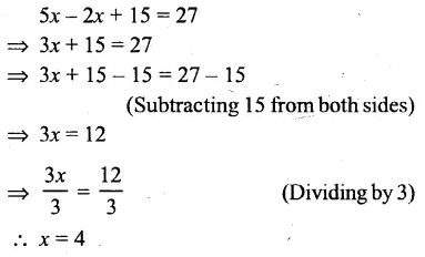 Selina Concise Mathematics Class 6 ICSE Solutions Chapter 22 Simple (Linear) Equations Rev Ex 96