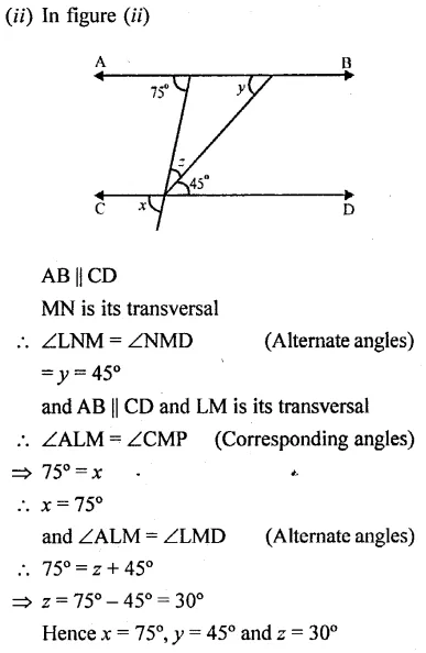Selina Concise Mathematics Class 6 ICSE Solutions Chapter 25 Properties of Angles and Lines Rec Ex 34