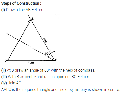 Selina Concise Mathematics Class 6 ICSE Solutions Chapter 30 Revision Exercise Symmetry Ex 30A 5
