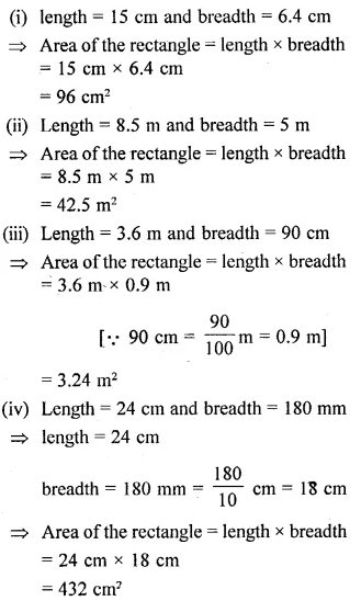 Selina Concise Mathematics Class 6 ICSE Solutions Chapter 32 Perimeter and Area of Plane Figures 21