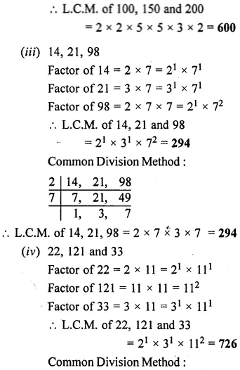 Selina Concise Mathematics Class 6 ICSE Solutions Chapter 8 HCF and LCM 20