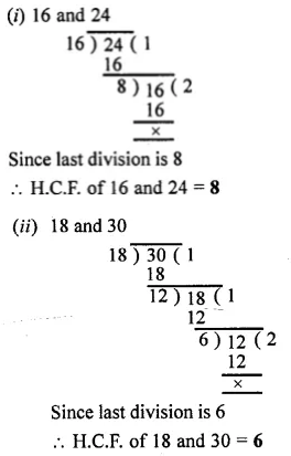 Selina Concise Mathematics Class 6 ICSE Solutions Chapter 8 HCF and LCM 8