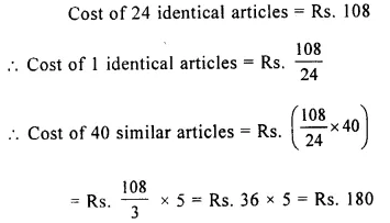 Selina Concise Mathematics Class 8 ICSE Solutions Chapter 10 Direct and Inverse Variations Ex 10C 20