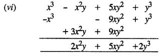 Selina Concise Mathematics Class 8 ICSE Solutions Chapter 11 Algebraic Expressions (Including Operations on Algebraic Expressions) Ex 11B 10