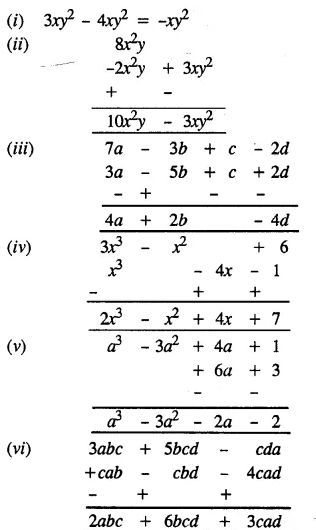Selina Concise Mathematics Class 8 ICSE Solutions Chapter 11 Algebraic Expressions (Including Operations on Algebraic Expressions) Ex 11B 12