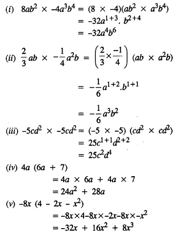 Selina Concise Mathematics Class 8 ICSE Solutions Chapter 11 Algebraic Expressions (Including Operations on Algebraic Expressions) Ex 11C 25