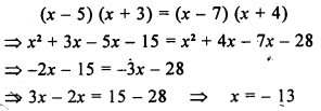 Selina Concise Mathematics Class 8 ICSE Solutions Chapter 14 Linear Equations in one Variable (With Problems Based on Linear equations) Ex 14A 17