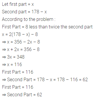 Selina Concise Mathematics Class 8 ICSE Solutions Chapter 14 Linear Equations in one Variable (With Problems Based on Linear equations) Ex 14B 36