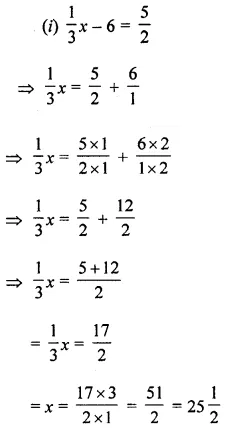 Selina Concise Mathematics Class 8 ICSE Solutions Chapter 14 Linear Equations in one Variable (With Problems Based on Linear equations) Ex 14C 51