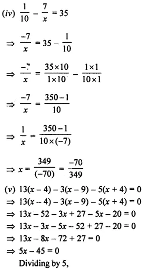 Selina Concise Mathematics Class 8 ICSE Solutions Chapter 14 Linear Equations in one Variable (With Problems Based on Linear equations) Ex 14C 54