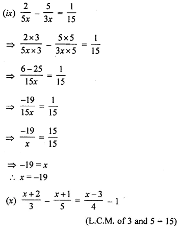 Selina Concise Mathematics Class 8 ICSE Solutions Chapter 14 Linear Equations in one Variable (With Problems Based on Linear equations) Ex 14C 58