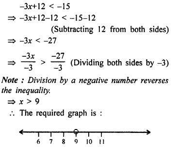Selina Concise Mathematics Class 8 ICSE Solutions Chapter 15 Linear Inequations (Including Number Lines) Ex 15B 17