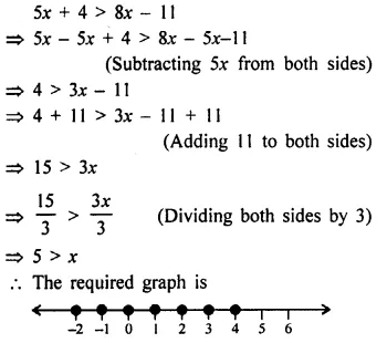 Selina Concise Mathematics Class 8 ICSE Solutions Chapter 15 Linear Inequations (Including Number Lines) Ex 15B 21