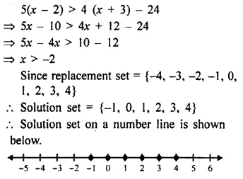 Selina Concise Mathematics Class 8 ICSE Solutions Chapter 15 Linear Inequations (Including Number Lines) Ex 15B 25