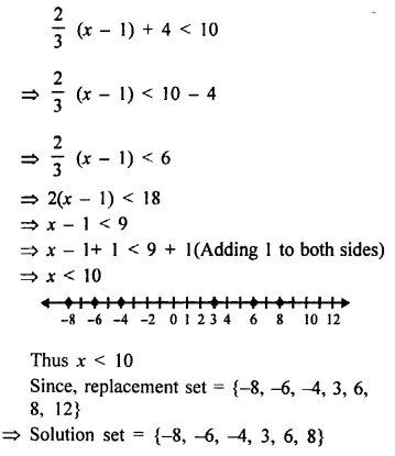 Selina Concise Mathematics Class 8 ICSE Solutions Chapter 15 Linear Inequations (Including Number Lines) Ex 15B 26