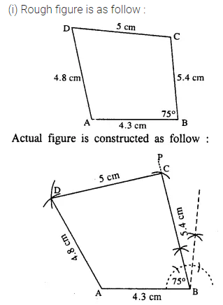 Selina Concise Mathematics Class 8 ICSE Solutions Chapter 18 Constructions (Using ruler and compass only) Ex 18D 25