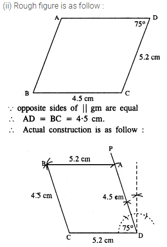 Selina Concise Mathematics Class 8 ICSE Solutions Chapter 18 Constructions (Using ruler and compass only) Ex 18D 34