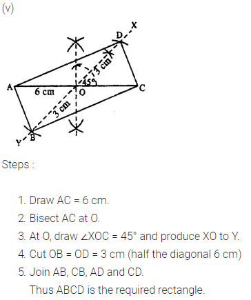 Selina Concise Mathematics Class 8 ICSE Solutions Chapter 18 Constructions (Using ruler and compass only) Ex 18D 46