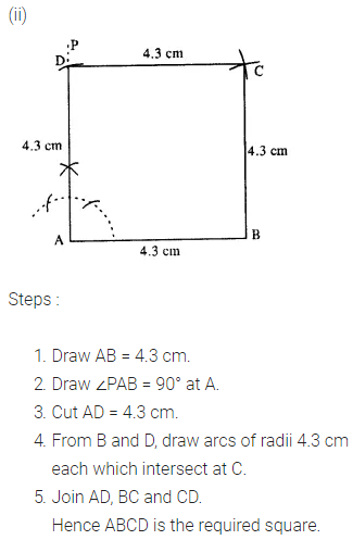 Selina Concise Mathematics Class 8 ICSE Solutions Chapter 18 Constructions (Using ruler and compass only) Ex 18D 56