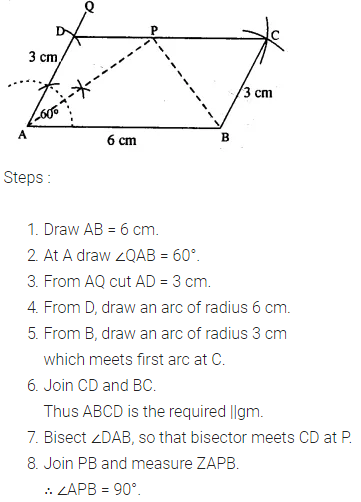 Selina Concise Mathematics Class 8 ICSE Solutions Chapter 18 Constructions (Using ruler and compass only) Ex 18D 63