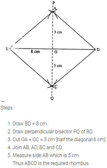 Selina Concise Mathematics Class 8 ICSE Solutions Chapter 18 Constructions (Using ruler and compass only) Ex 18D 65