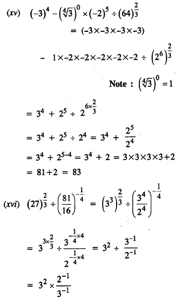 Selina Concise Mathematics Class 8 ICSE Solutions Chapter 2 Exponents (Powers) EX 2B 16