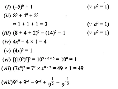 Selina Concise Mathematics Class 8 ICSE Solutions Chapter 2 Exponents (Powers) EX 2B 21