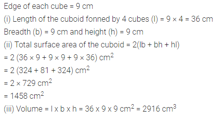 Selina Concise Mathematics Class 8 ICSE Solutions Chapter 21 Surface Area, Volume and Capacity (Cuboid, Cube and Cylinder) Ex 21A 13