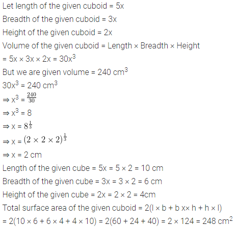 Selina Concise Mathematics Class 8 ICSE Solutions Chapter 21 Surface Area, Volume and Capacity (Cuboid, Cube and Cylinder) Ex 21A 4