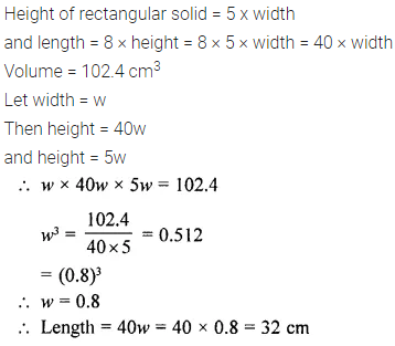 Selina Concise Mathematics Class 8 ICSE Solutions Chapter 21 Surface Area, Volume and Capacity (Cuboid, Cube and Cylinder) Ex 21C 30