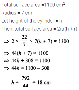 Selina Concise Mathematics Class 8 ICSE Solutions Chapter 21 Surface Area, Volume and Capacity (Cuboid, Cube and Cylinder) Ex 21D 36