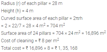 Selina Concise Mathematics Class 8 ICSE Solutions Chapter 21 Surface Area, Volume and Capacity (Cuboid, Cube and Cylinder) Ex 21E 55