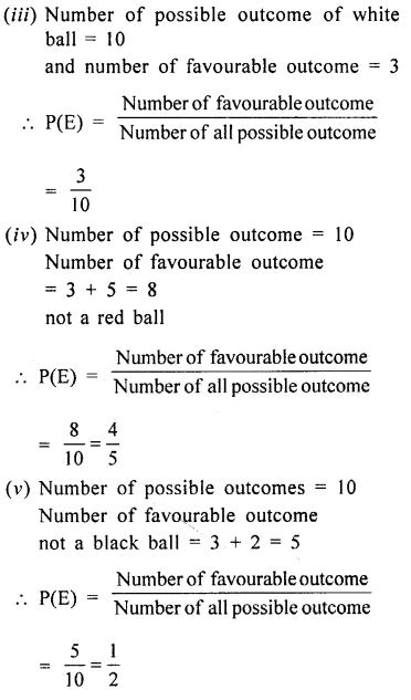 Selina Concise Mathematics Class 8 ICSE Solutions Chapter 23 Probability 10