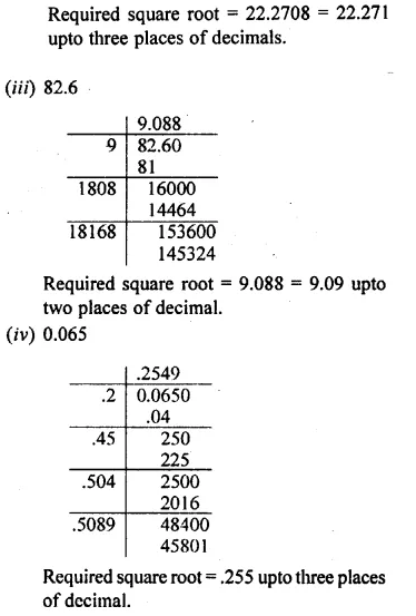 Selina Concise Mathematics Class 8 ICSE Solutions Chapter 3 Squares and Square Roots Ex 3B 26
