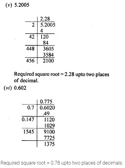 Selina Concise Mathematics Class 8 ICSE Solutions Chapter 3 Squares and Square Roots Ex 3B 27