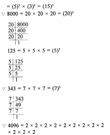 Selina Concise Mathematics Class 8 ICSE Solutions Chapter 4 Cubes and Cube-Roots (Including use of tables for natural numbers) Ex 4A 10