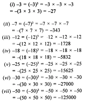 Selina Concise Mathematics Class 8 ICSE Solutions Chapter 4 Cubes and Cube-Roots (Including use of tables for natural numbers) Ex 4A 8