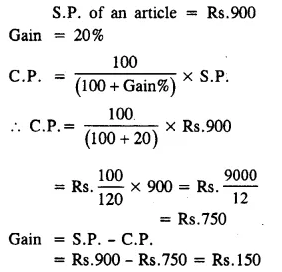 Selina Concise Mathematics Class 8 ICSE Solutions Chapter 8 Profit, Loss and Discount Ex 8B 18