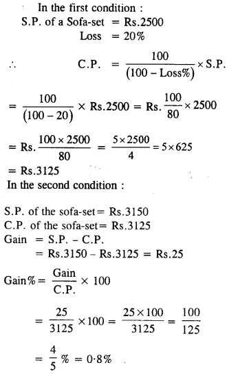 Selina Concise Mathematics Class 8 ICSE Solutions Chapter 8 Profit, Loss and Discount Ex 8B 23