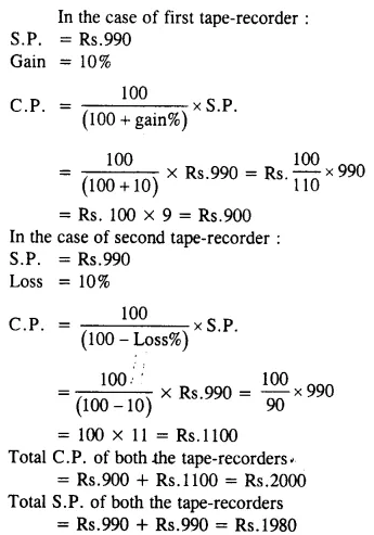 Selina Concise Mathematics Class 8 ICSE Solutions Chapter 8 Profit, Loss and Discount Ex 8B 24